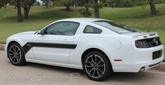 GT Flight BOSS 302 Stripes Decals Hood Sides 3M Vinyl Graphics 2013 2014 Mustang