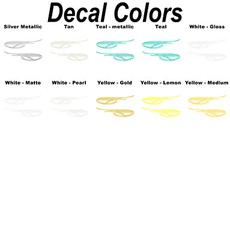 High-Quality Vinyl Pinstripe / Scroll Decal -Many Colors & Sizes- Free Shipping!