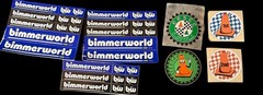 Mixed Lot automotive parts/motocross decals & stickers-Oregon