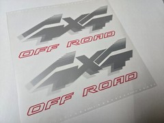PAIR “4×4 OFF ROAD” Decals fit OBS 1992-1996 Ford F150, F250, F350 TOP QUALITY