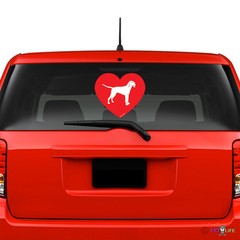 Love Coonhound Windshield Sticker Vinyl Auto Window coon hound
