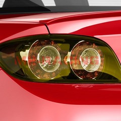 Gloss Golden Yellow Headlight Taillight Auto Protective Lights Tint Film Vinyl