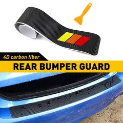 3color Car Protector Bumper Rear Trim Strip Sill Trunk Guard Scratch Pad Cover E