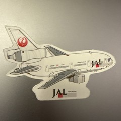 JAL dc10 Sticker 3 X5 Inches