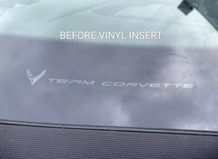 C8 Corvette COMBO SEBRING ORANGE STEERING WHEEL & TEAM CORVETTE VINYL STRIPES