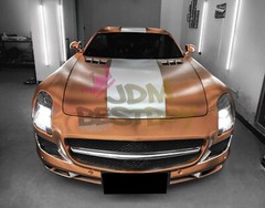 Chrome Aluminum Rose Gold Copper Vinyl Wrap Sticker Decal Sheet Film Air Release