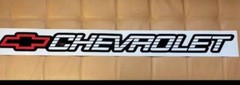 Chevrolet Windshield Tailgate Sticker Decal 48×5