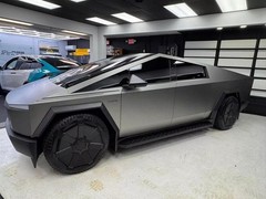 TPU Graphite Grey For Cybertruck PreCut PPF Paint Protection Wrap Color Change