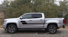 SPEED XL Vinyl Graphics Side Door Body Line Accent Stripe Decal – Chevy Colorado