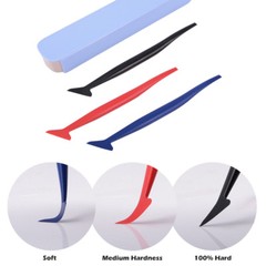 Car Wrapping Vinyl Tools Kit Micro Squeegee Tucking Scraper Razor Cutter USA