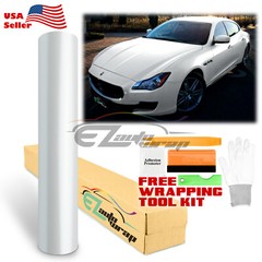Matte Metallic Satin Pearl White Vinyl Wrap Sticker Bubble Free Film Decal DIY
