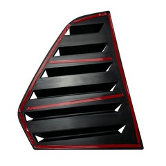 Rear Side Window Glass Louver Shutter Vent Cover For Golf Mk8 Hatchback 2021-24