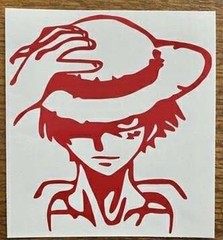 One Piece lady hat anime die cut Vinyl car decal sticker