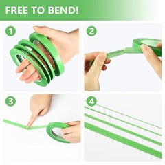 DIY Artists’ Choice: 4 Rolls of Precision Masking Tape for all Paint Projects