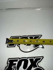 LOT OF 2 INTERNAL BYPASS FOX RACING SHOCKS SHOX DECALS STICKERS BMX RACING