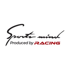 1x SPORTS MIND Produced by RACING ( 10″ x 3.75″) Decal Vinyl Stickers
