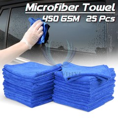25x Microfiber Cleaning Cloth Towel Rag Car Polishing No Scratch Auto Detailing
