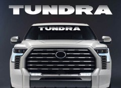 Tundra Windshield Vinyl Decal Sticker Fits Toyota TRD 4×4 Off Road Sport 40″