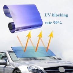 Car Sun Visor Strip Tint Film Front Windshield Shade Car Window Sun Visor Strip