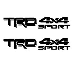 TRD 4×4 Sport SET OF 2 Decal Toyota Tacoma Tundra Sticker Vinyl Decal Sticker