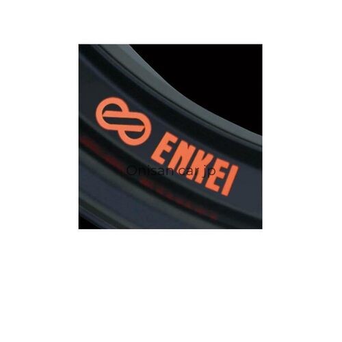 NEW ENKEI RPF1 Option Rim Sticker Fluorescent Orange 1 piece [99000-RPF1-OR]