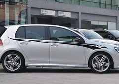 Car Decal Racing Stripes 116” for GOLF GTI Vinyl Upper Door Motor sticker CB203