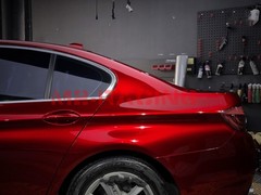 ESSMO PET Super Gloss Metallic Cherry Red Vehicle Vinyl Wrap Decal Like Paint