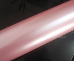 Flexible Pearl Metal Car Wrap Sticker Glitter Satin Chrome Vinyl Sakura Pink US