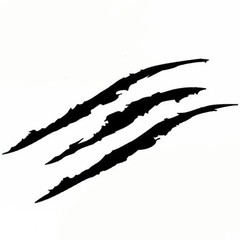 Car Monster Claw Scratch Vinyl Sticker For Car Decal Hood Headlight Decoration