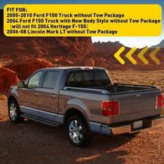 1/2Set Driver Left Mirror Power Side Glass Fit 04-10 For Ford F150 F-150 Mark LT