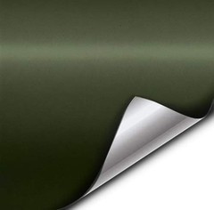 Matte Military Green Vinyl Wrap Roll 6ft x 5ft – Air Release & Durable Finish