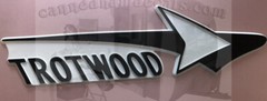 Trotwood Vintage Travel Trailer Reproduction Emblem 1950’s-1970 CA