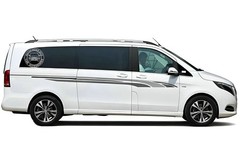 Graphics Waist Line Stripe Sticker For Mercedes-Benz VITO Car Side Door Decals