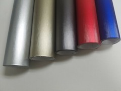 Brushed Silver Gray Red Blue Champagne Vinyl Car Wrap Film Sticker Decal Sheet