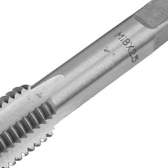 M18x2.5 2pcs High Speed Steel Metric Thread Tap Straight Flutes Thread Tapping T