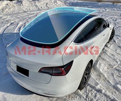 TPU Essmo Security Light Blue Glass Car Sunroof VLT70% UV99% Windshield Sunshade