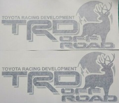 TRD Truck Off-Road 4 x 4 Racing Deer Hunting Tacoma Decal.
