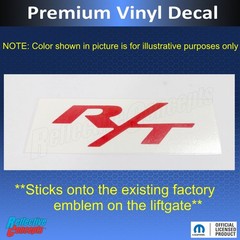 R/T Badge Overlay Decal for 2011-2024 Dodge Durango R/T