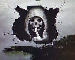 Waterproof Car Rear Window Decals Sticker Skull Bone Skeleton 11.75 X 15.75