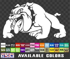 MARINE CORP USMC DEVIL DOG Sticker Marines Military Car Decal Vinyl Bull Dog