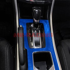 Honeycomb Carbon Fiber Satin Royal Blue Hex Auto Sticker Decal Vinyl Wrap Sheet