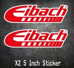 X2 Logo Eibach decal sticker vinyl spring racing jdm lowering car sport Race