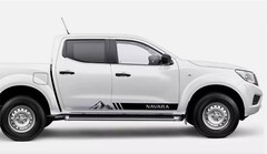 Nissan Navara Side Stripes Graphics Both Sides Decals Stickers 4×4
