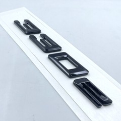 GLOSS BLACK 330e EMBLEM REAR TRUNK NAMEPLATE BADGE DECAL For BM 2016-2023 330e