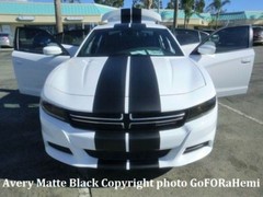 FITS DODGE CHARGER 15 to 25 Duel Racing Stripes 10″ Vinyl Graphic Decal 36 FT