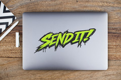 SEND IT! Motocross Vinyl Decal Graphic Dirt Bike Supercross Weatherproof Sticker