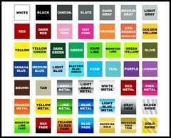 3 Custom Racing Number Plate Decals 4 Colors SX MX ATV Go Kart Dirt Bike Trial
