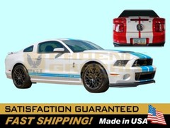 2010 2011 2012 2013 2014 Mustang Shelby GT500 Dual Wide 1-Color Stripe (21.5″)