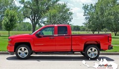 Upper Side BREAKER Door Stripe Accent Vinyl Graphic Decal Stripe 2016 Silverado