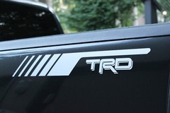 TRD 4×4 Sport Pro Side Stripe Banner SET OF 2 Decal Toyota Tacoma Tundra Sticker